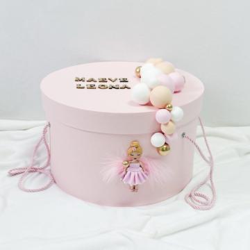 Cutie rotunda trusou personalizata handmade Zana de la Milan Handmade Srl