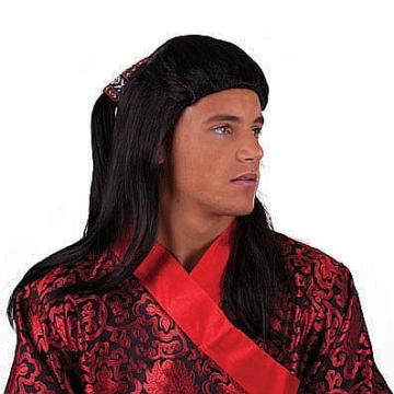 Peruca petrecere neagra chinez - 57541 de la Hobbyplanet Romania