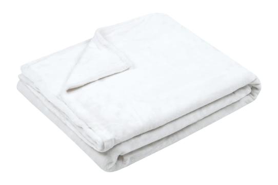 Patura Doudou 130X160 cm, culoare Alb, 100% poliester de la URBANIX SRL