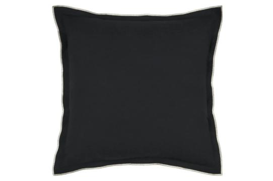 Perna decorativa Helios 45x45 cm, culoare negru, 100% bumbac de la URBANIX SRL