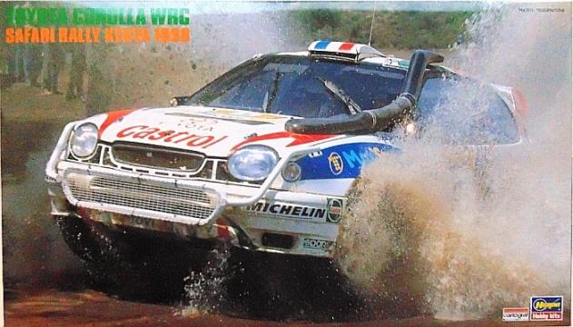 Macheta Toyota Corolla WRC Safari Rally Kenya, 1:24 Hasegawa de la Hobbyplanet Romania