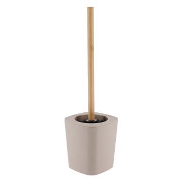 Perie de toaleta ABS bamboo - bej compozitie bambus + ABS