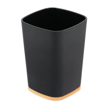 Suport periute plastic / bambus - negru
