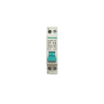 Siguranta automata bipolara 1P+N, 20A, 4.5kA Suntree