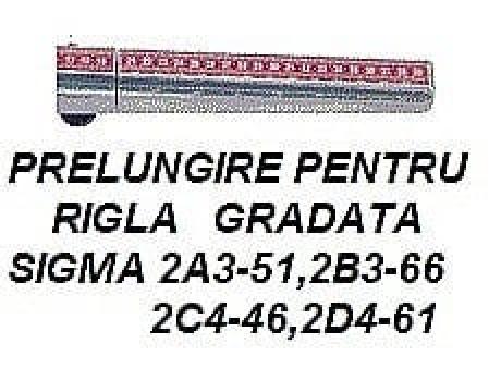 Prelungire pentru rigla gradata Sigma Tecnica art 17D3