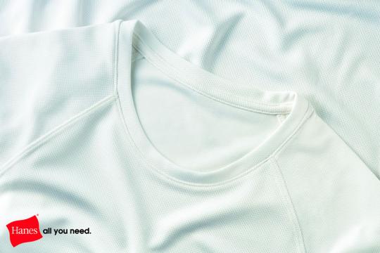 Tricou sublimabil Hanes alb marimea L de la Sublirom Co. SRL