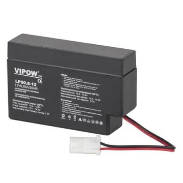 Acumulator gel plumb Vipow 12V 0.82Ah de la IV & P Instalatii Srl