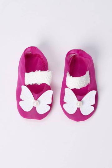 Botosei botez cu fluture Mariposa - orhidee vibranta de la Andreeatex