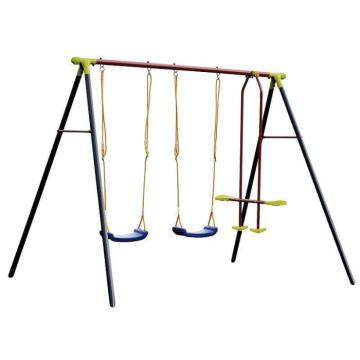 Set leagane copii cu 2 scaune si 1 leagan tandem - 2 m